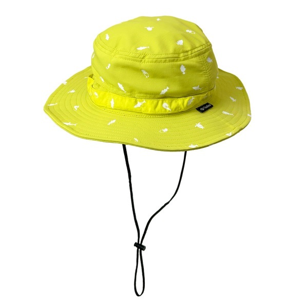 撥水アドベンチャーハット 【暑さ対策/日焼け対策】(ジュニアサイズ　れもんモノグラム)